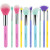 Ruby Face Color Festival 10pcs Colorful Brush Set
